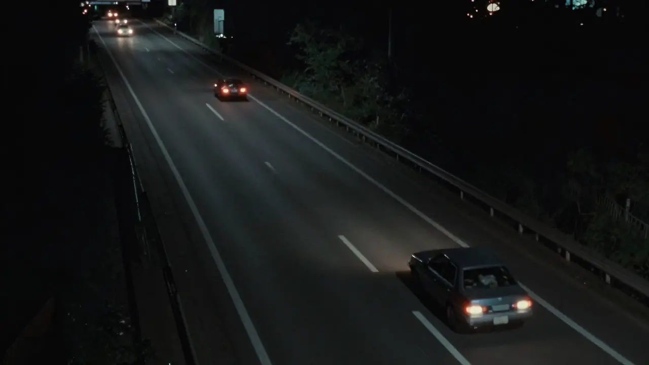第一件事，是那一晚的高速公路。