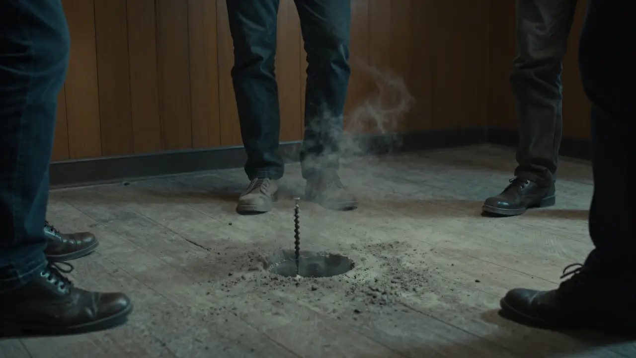 奧爾松朝頭頂的孔洞開了兩次槍，第二次打中一名警方鑑識人員，子彈穿過手掌，停在臉頰上。